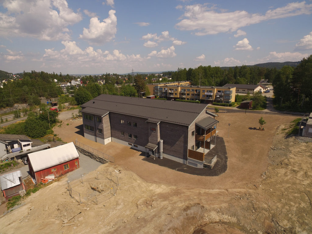 Askim Entreprenør AS stod for oppføring av nye omsorgsboliger for Lørenskog Kommune